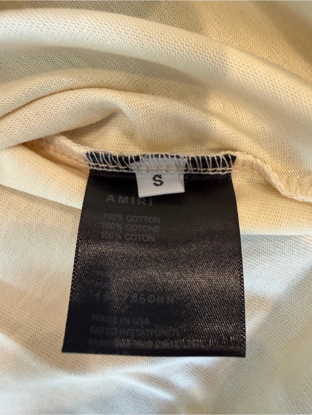 Cream Short-Sleeve Graphic Logo Tee - Picture 7 of 9